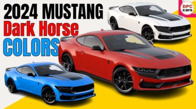 2024 Ford Mustang Dark Horse Starting Price and Colors