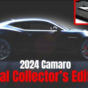 Chevrolet Announces 2024 Camaro Final Collector’s Edition