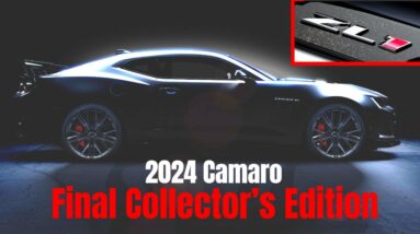Chevrolet Announces 2024 Camaro Final Collector’s Edition