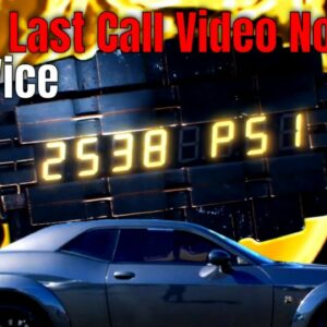 Dodge Last Call Teaser Video Number 4   HEMI Vice