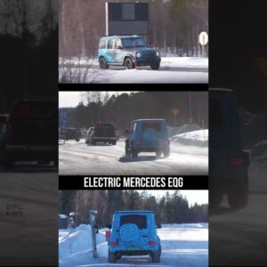 Electric Mercedes EQG G Class