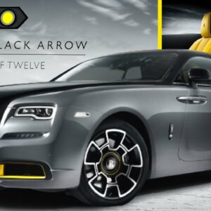 Final V12 Coupe 2023 Rolls Royce Black Badge Wraith Black Arrow