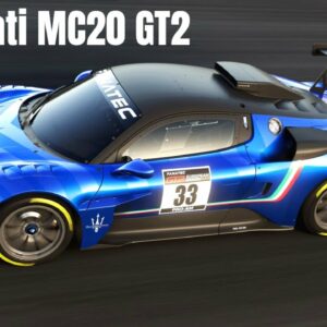 Maserati MC20 GT2 Racer Begins Testing Process Ahead Of June Debut