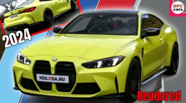 New 2024 BMW M4 and M3 LCI xDrive Rendered
