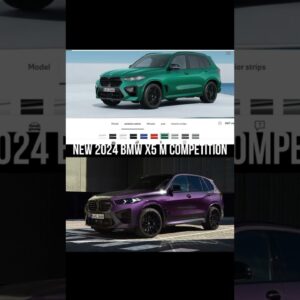 New 2024 BMW X5 M Competition