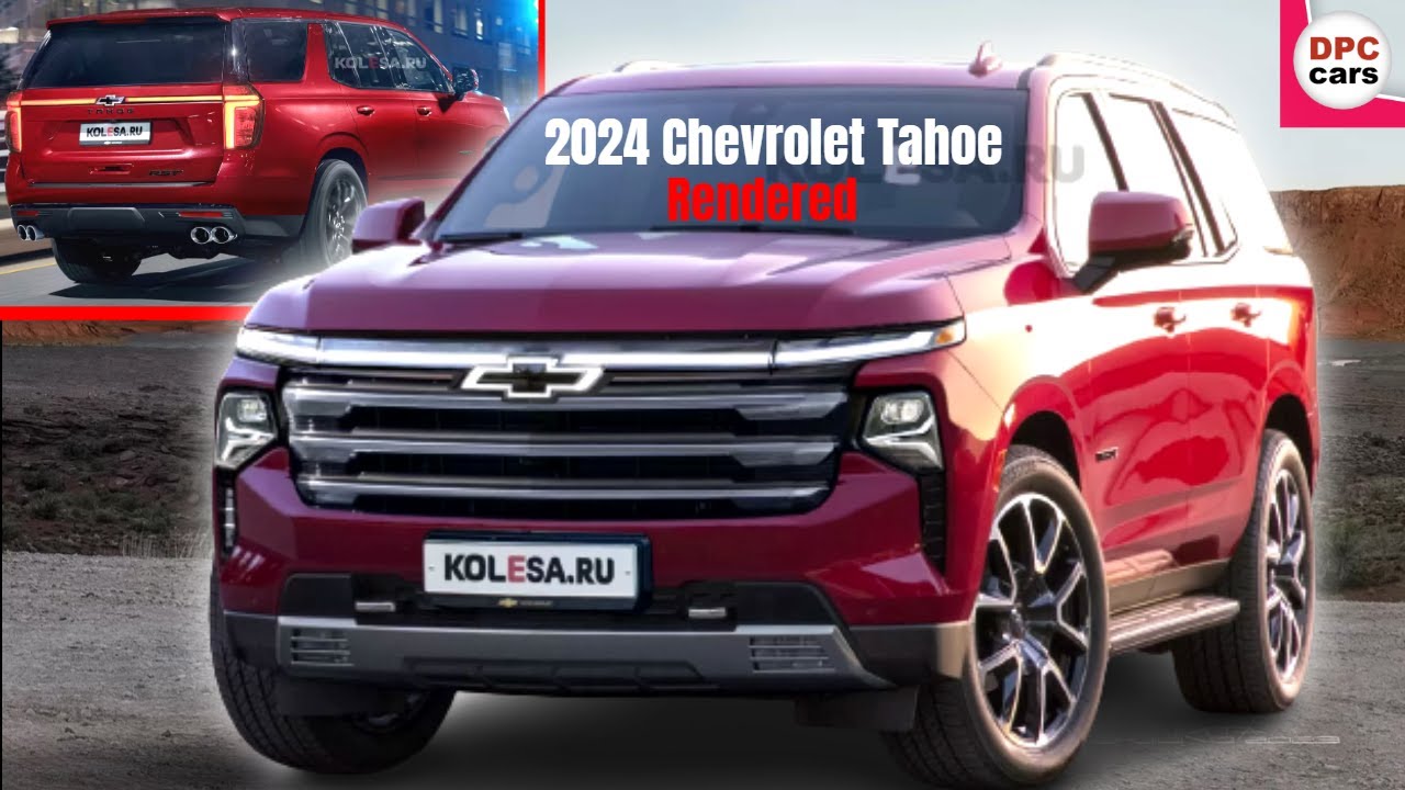 New 2024 Chevrolet Tahoe Rendered