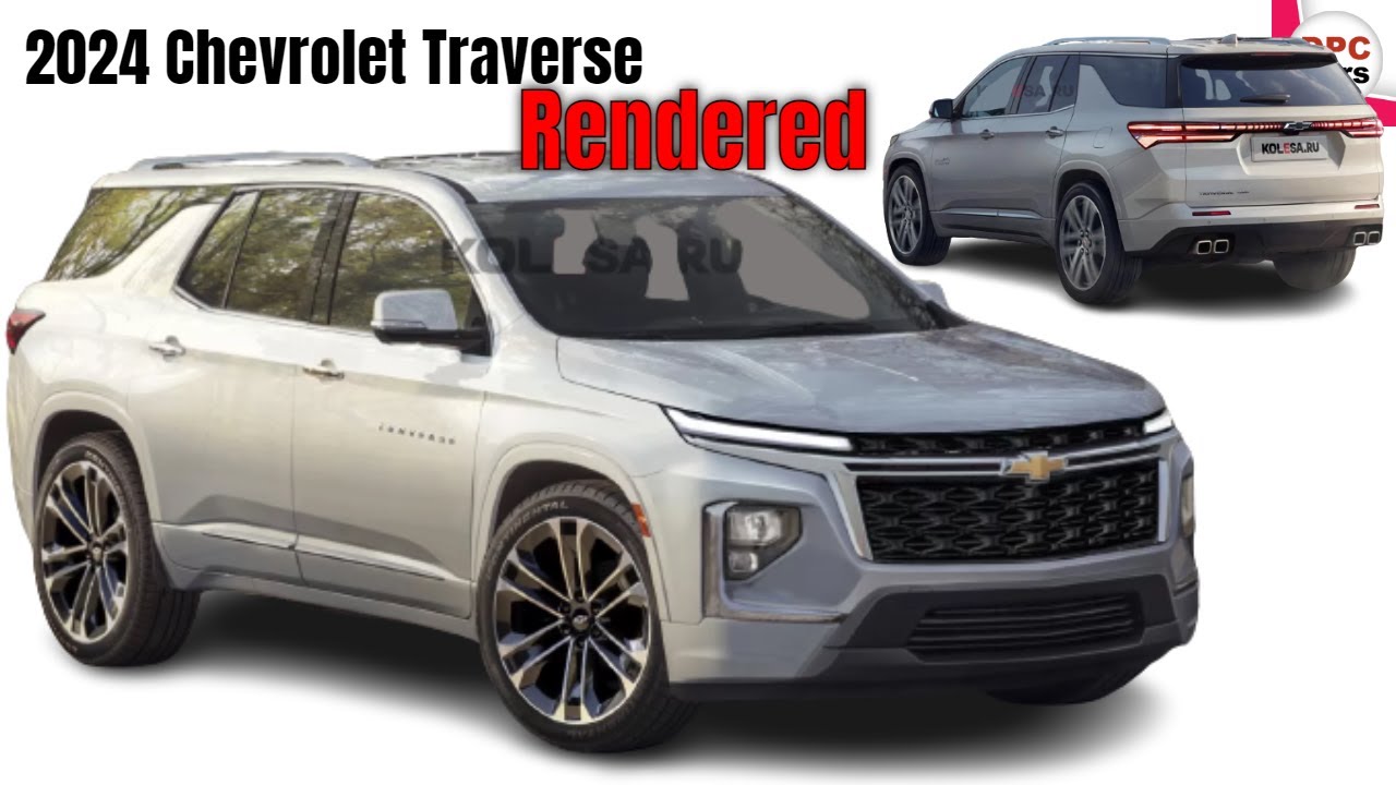 New 2024 Chevrolet Traverse Rendered Y1f0GQRHoTs 