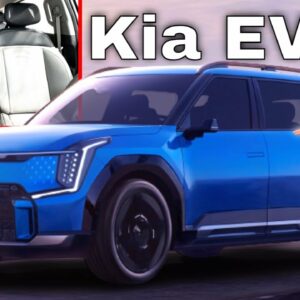 New 2024 Kia EV9 Electric SUV Reveal Presentation