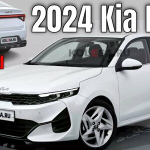 New 2024 Kia Rio Rendered