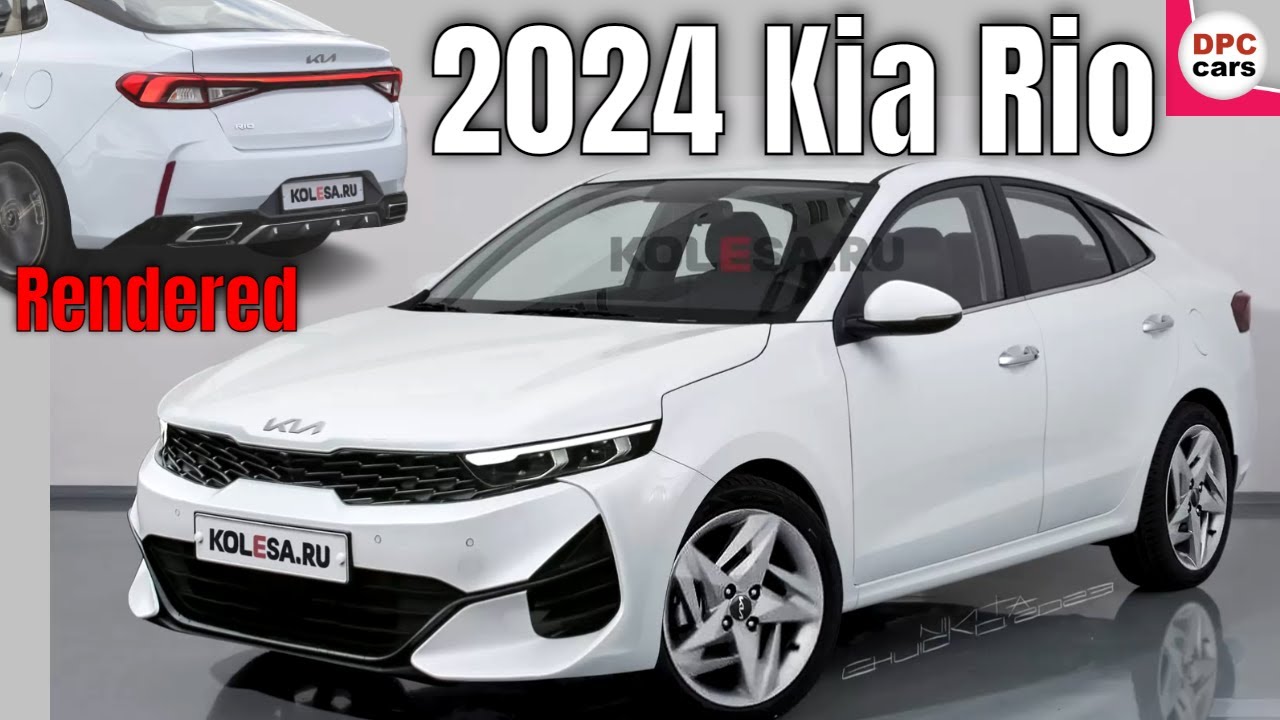 New 2024 Kia Rio Rendered
