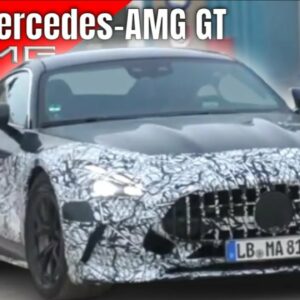 New 2024 Mercedes AMG GT Spied Possibly S E Performance First Edition