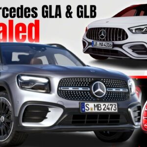 New 2024 Mercedes GLA, GLB, and AMG Models Revealed