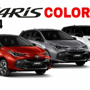 New 2024 Toyota YARIS Colors and Interior