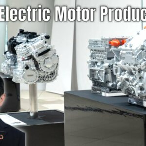 Nissan Electric Motor Producrion Line