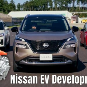 Nissan milestones in developing EV and e POWER cars