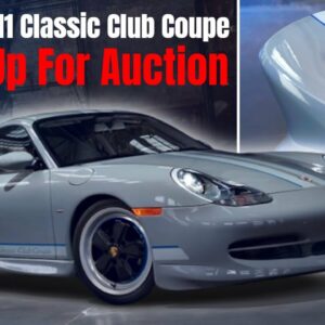 Porsche 911 996 Classic Club Coupe Restomod Is Going Up For Auction