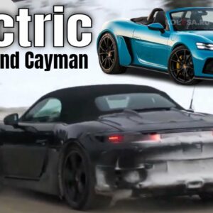 Porsche Boxster and Cayman Electric All We Know