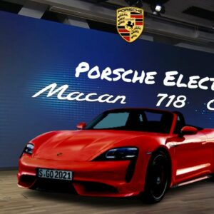 Porsche Electric Macan, 718, and Cayenne Announcement