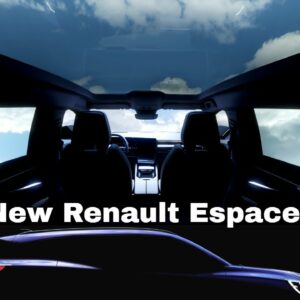 Renault Espace Massive Glass Roof Revealed Ahead Of March 28 Debut