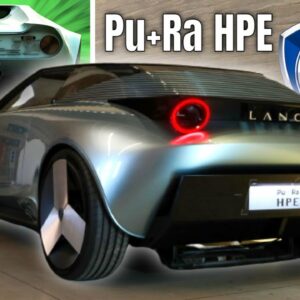 Lancia Pu+Ra HPE Concept Debuts As All-Electric Coupe Inspired by The Stratos