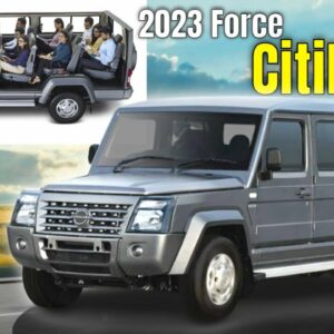 2023 Force Citiline Revealed As 10 Seat SUV