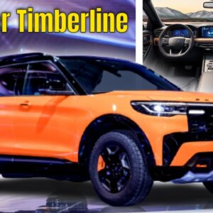 2023 Ford Explorer Timberline Revealed at Auto Shanghai