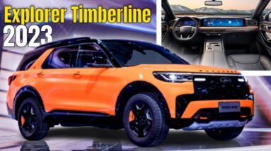 2023 Ford Explorer Timberline Revealed at Auto Shanghai