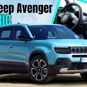 2023 Jeep Avenger is the brand's first fully electric model