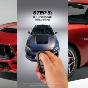 2024 Ford Mustang Remote Rev Feature How To