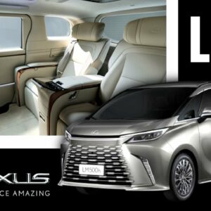 2024 Lexus LM Minivan Revealed