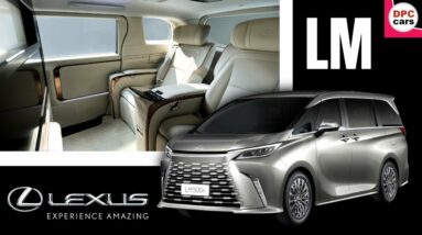 2024 Lexus LM Minivan Revealed