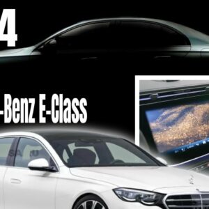2024 Mercedes Benz E-Class New Teaser Before Reveal