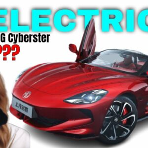2024 MG Cyberster Roadster Electric Revealed With 540 Horsepower