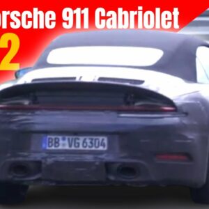2024 Porsche 911 Cabriolet 992.2 Exhaust Sound