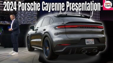 2024 Porsche Cayenne Presentation at Auto Shanghai 2023