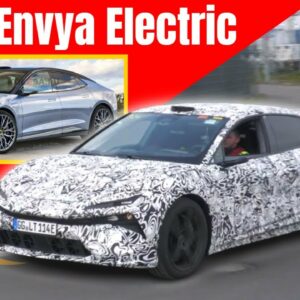 2025 Lotus Envya Electric Sedan Type 133 Testing and Development
