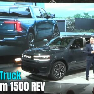 2025 Ram 1500 REV Electric Truck Revealed