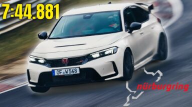2023 Honda Civic Type R Set Nurburgring Lap Record For Front Wheel Drive