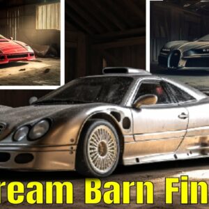 Dream Supercar Barn Find Imagined: Bugatti, Lamborghini, Ferrari, and Porsche