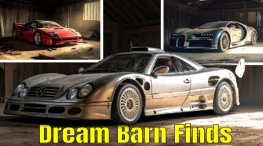 Dream Supercar Barn Find Imagined: Bugatti, Lamborghini, Ferrari, and Porsche