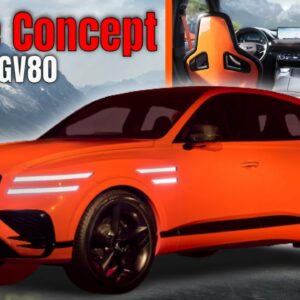 Genesis GV80 Coupe Concept Ready For 2023 New York Auto Show