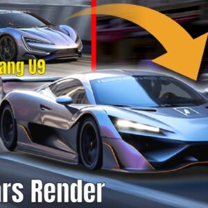 BYD Yangwang U9 Electric Supercar: Our Renders Inspired by the Future of Speed!