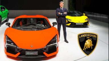Lamborghini Revuelto at Auto Shanghai 2023 and Future of Lamborghini Vehicles