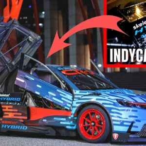 Honda CR-V Hybrid Racer With V6 INDYCAR Power Unit