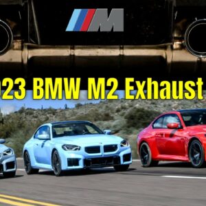 New 2023 BMW M2 Exhaust Sound Compilation