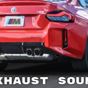 New 2023 BMW M2 in Toranto Red Exhaust Sound