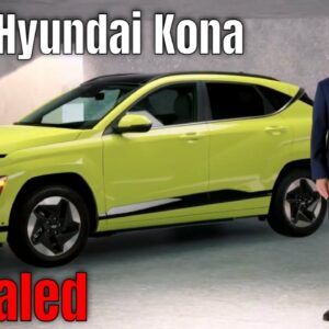 New 2024 Hyundai Kona Revealed In Electric, Limited, And N Line Trim