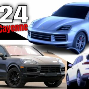 New 2024 Porsche Cayenne Exterior Leaked