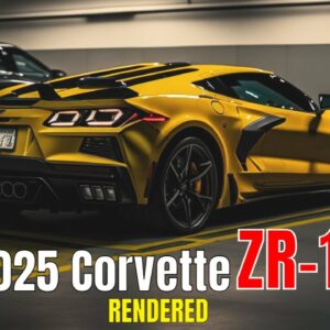 New 2025 Corvette C8 ZR-1 Rendered - All That We Know