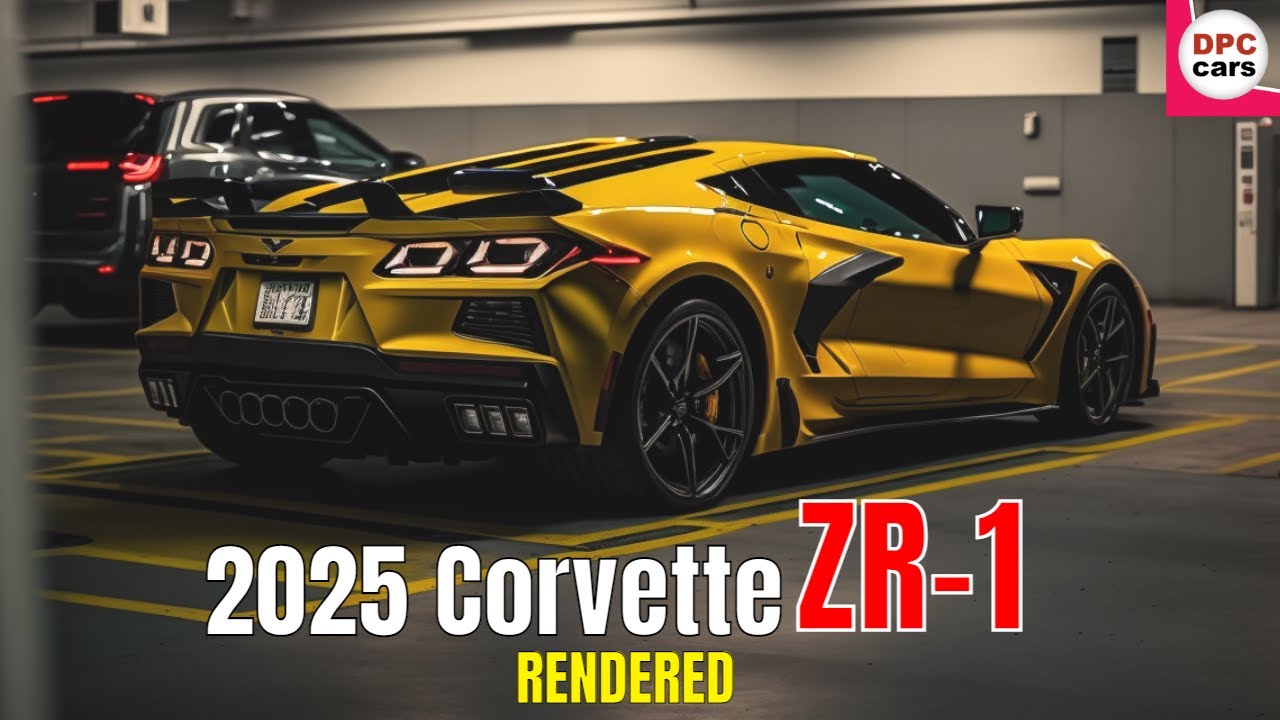 New 2025 Corvette C8 ZR1 Rendered All That We Know